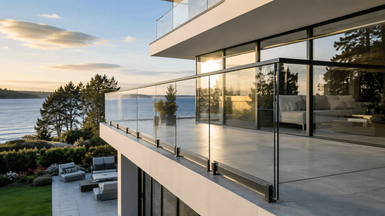 Glass Railings Image Glass Railings Image