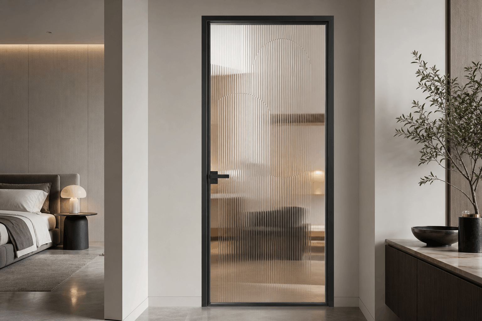 Tempered or Laminated Glass Door (1) Tempered or Laminated Glass Door (1)